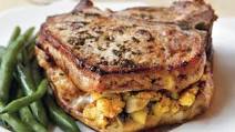Cornbread-Stuffed Pork Chops Cornbread-Stuffed Pork Chops