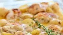 Chicken in Garlic Cream Sauce Chicken in Garlic Cream Sauce