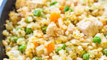 Cauliflower Chicken Fried Rice Cauliflower Chicken Fried Rice