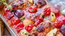 Mediterranean Chicken Thighs Mediterranean Chicken Thighs