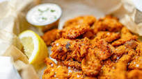 Vegan Buttermilk Air-Fried Oysters Vegan Buttermilk Air-Fried Oysters