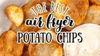 Homemade Air Fryer Potato Chips Homemade Air Fryer Potato Chips