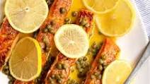 Salmon Piccata Salmon Piccata