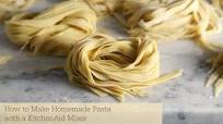 How to Make Homemade Pasta with KitchenAid Mixer How to Make Homemade Pasta with KitchenAid Mixer