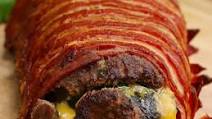 The Bacon-Wrapped Burger Roll The Bacon-Wrapped Burger Roll