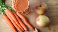 Carrot, Apple and Ginger Juice Carrot, Apple and Ginger Juice