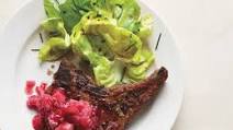 Pork Chops With Tangy Rhubarb Chutney Pork Chops With Tangy Rhubarb Chutney