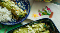 Vegetable Enchiladas Poblanas Vegetable Enchiladas Poblanas