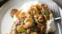Chopped Steak with Mushroom Gravy Recipe Chopped Steak with Mushroom Gravy Recipe
