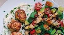 Greek Meatball Salads Greek Meatball Salads