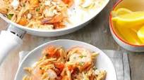 Shrimp Orzo with Feta Shrimp Orzo with Feta