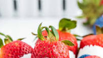 Red, White and Blue Strawberries Red, White and Blue Strawberries