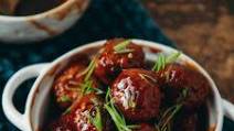 The Easiest Vegan Honey Garlic Meatballs The Easiest Vegan Honey Garlic Meatballs