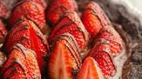 Chocolate Covered Strawberry Ganache Tart Chocolate Covered Strawberry Ganache Tart