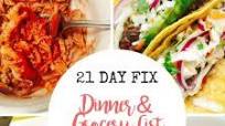 Meal Plan & Grocery List {22} Instant Pot Friendly | 21 Day Fix Meal Plan & Grocery List {22} Instant Pot Friendly | 21 Day Fix
