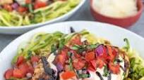 Grilled Bruschetta Chicken with Zoodles Grilled Bruschetta Chicken with Zoodles