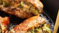Broccoli and Cheese Stuffed Chicken Breast Broccoli and Cheese Stuffed Chicken Breast