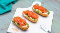 Bruschetta de tomate Bruschetta de tomate