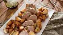 Roasted Pork Tenderloin with Potatoes Roasted Pork Tenderloin with Potatoes