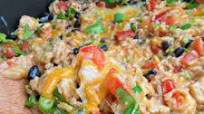 One Pan Chicken Burrito Bowl One Pan Chicken Burrito Bowl