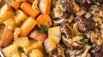 Slow Cooker Pork Roast & Vegetables: Whole30, Paleo, Gluten-Free Slow Cooker Pork Roast & Vegetables: Whole30, Paleo, Gluten-Free