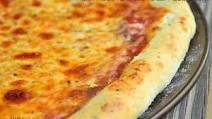 Homemade Parmesan Basil Pizza Dough Homemade Parmesan Basil Pizza Dough