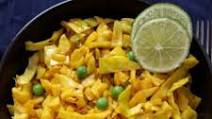 Turmeric Cabbage Stir Fry - Patta Gobhi - Instant Pot Turmeric Cabbage Stir Fry - Patta Gobhi - Instant Pot