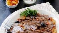 Brisket with Apricots, Prunes, and North African Spices Brisket with Apricots, Prunes, and North African Spices