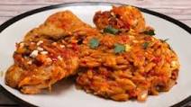 Chicken with Orzo Casserole (Giouvetsi) Chicken with Orzo Casserole (Giouvetsi)