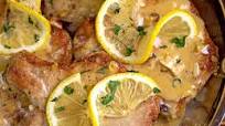 Pork Chops with Lemon Thyme Cream Sauce Pork Chops with Lemon Thyme Cream Sauce