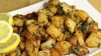 Aloo Chaat (Spicy Potato Snack) - Manjula's Kitchen - Indian Vegetarian Recipes Aloo Chaat (Spicy Potato Snack) - Manjula's Kitchen - Indian Vegetarian Recipes