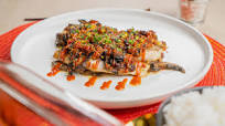 Baked Fish with Tomato Mushroom Sauce Recipe Baked Fish with Tomato Mushroom Sauce Recipe
