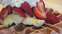 Strawberry Waffles Strawberry Waffles