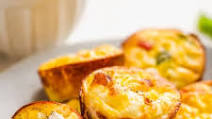 Ricotta Cheese Egg Bites with Peppers and Onion Ricotta Cheese Egg Bites with Peppers and Onion