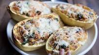 Twice Baked Spaghetti Squash Recipe Twice Baked Spaghetti Squash Recipe