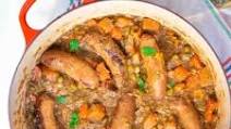 Stewed Sausage Hotpot Recipe (One Pot Keto) Stewed Sausage Hotpot Recipe (One Pot Keto)