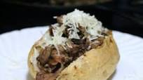 Philly Cheesesteak Loaded Baked Potato Philly Cheesesteak Loaded Baked Potato
