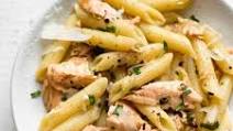 Garlic Butter Salmon Pasta Garlic Butter Salmon Pasta