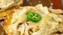 Green Chili Chicken Tostadas Green Chili Chicken Tostadas