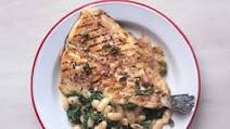 Grilled Trout with White Beans and Caper Vinaigrette Grilled Trout with White Beans and Caper Vinaigrette