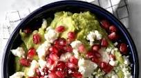 Pomegranate Guacamole with Feta Cheese Pomegranate Guacamole with Feta Cheese