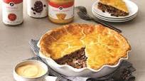 Zesty Southwestern Turkey Pie with Queso-Sour Cream Sauce Zesty Southwestern Turkey Pie with Queso-Sour Cream Sauce