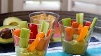 Kid Friendly Avocado Hummus Cups Kid Friendly Avocado Hummus Cups