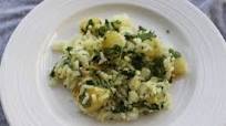 Aloo Palak Rice Aloo Palak Rice
