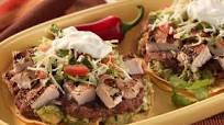 Turkey Tostada Ensalada Turkey Tostada Ensalada