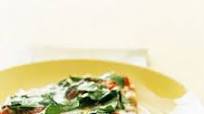 Margherita Pizza with Arugula Margherita Pizza with Arugula