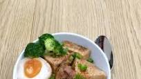 Japanese style pork & tofu nimono Japanese style pork & tofu nimono