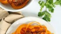 Chicken Tikka Masala with Butternut Squash Fettucine Chicken Tikka Masala with Butternut Squash Fettucine