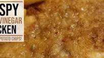 Crispy Salt and Vinegar Chicken: Made With Potato Chips! Crispy Salt and Vinegar Chicken: Made With Potato Chips!