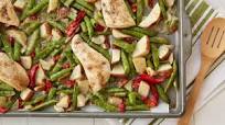 Chicken and Vegetables Sheet-Pan Meal Chicken and Vegetables Sheet-Pan Meal